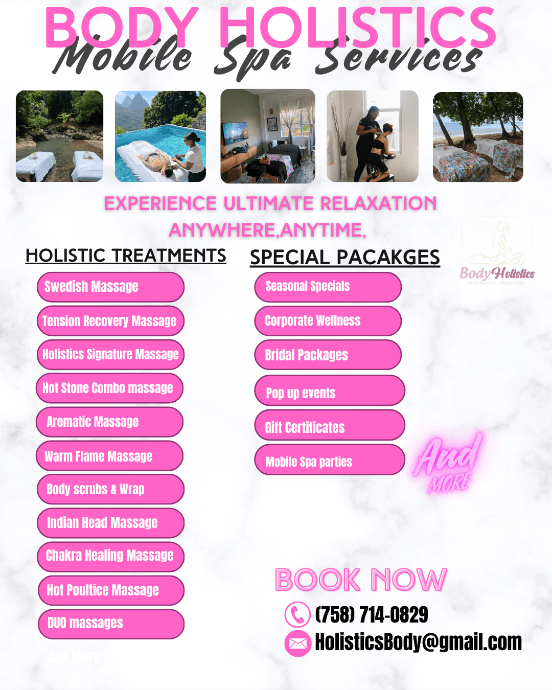Body Holistics banner
